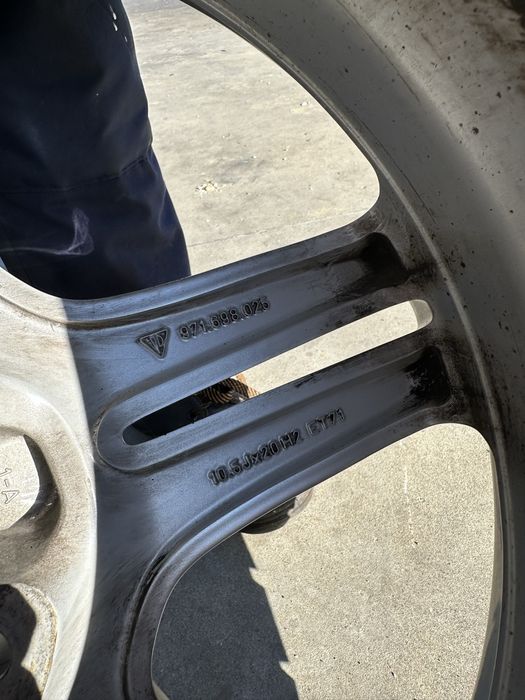 Jante Porsche Panamera ORIGINALE 20 inch+anvelope Michelin de iarna