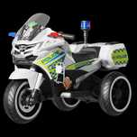 Motocicleta cu 3 roti, Kinderauto POLICE BJML5188 60W, 6V alba