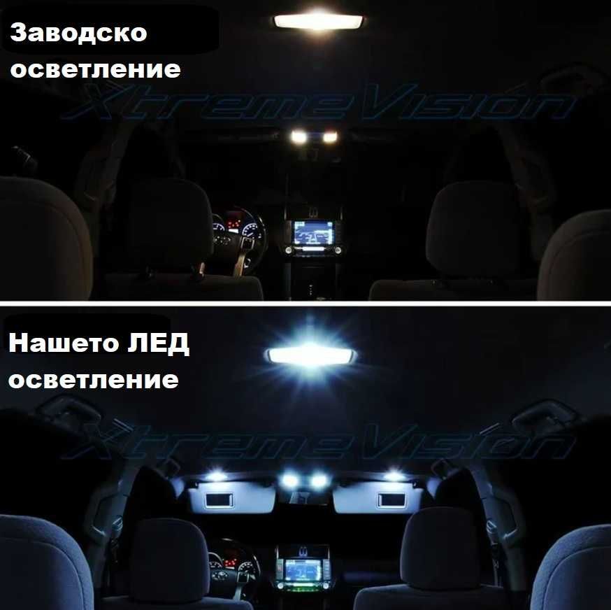 Лед крушки за интериор BMW E60 и Е61