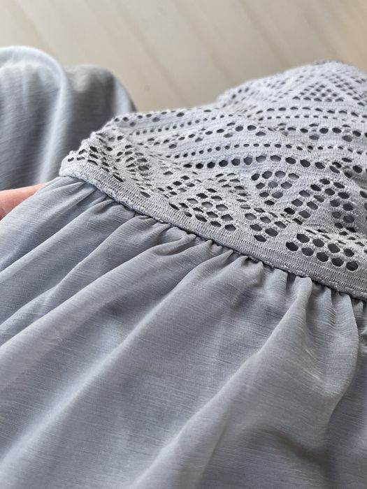 Rochie de vară, 34/XS, gri-albastru deschis