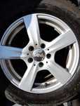 Jante 5x112 volkswagen tiguan anvelope iarnă 215/65/16 8mm dot2021