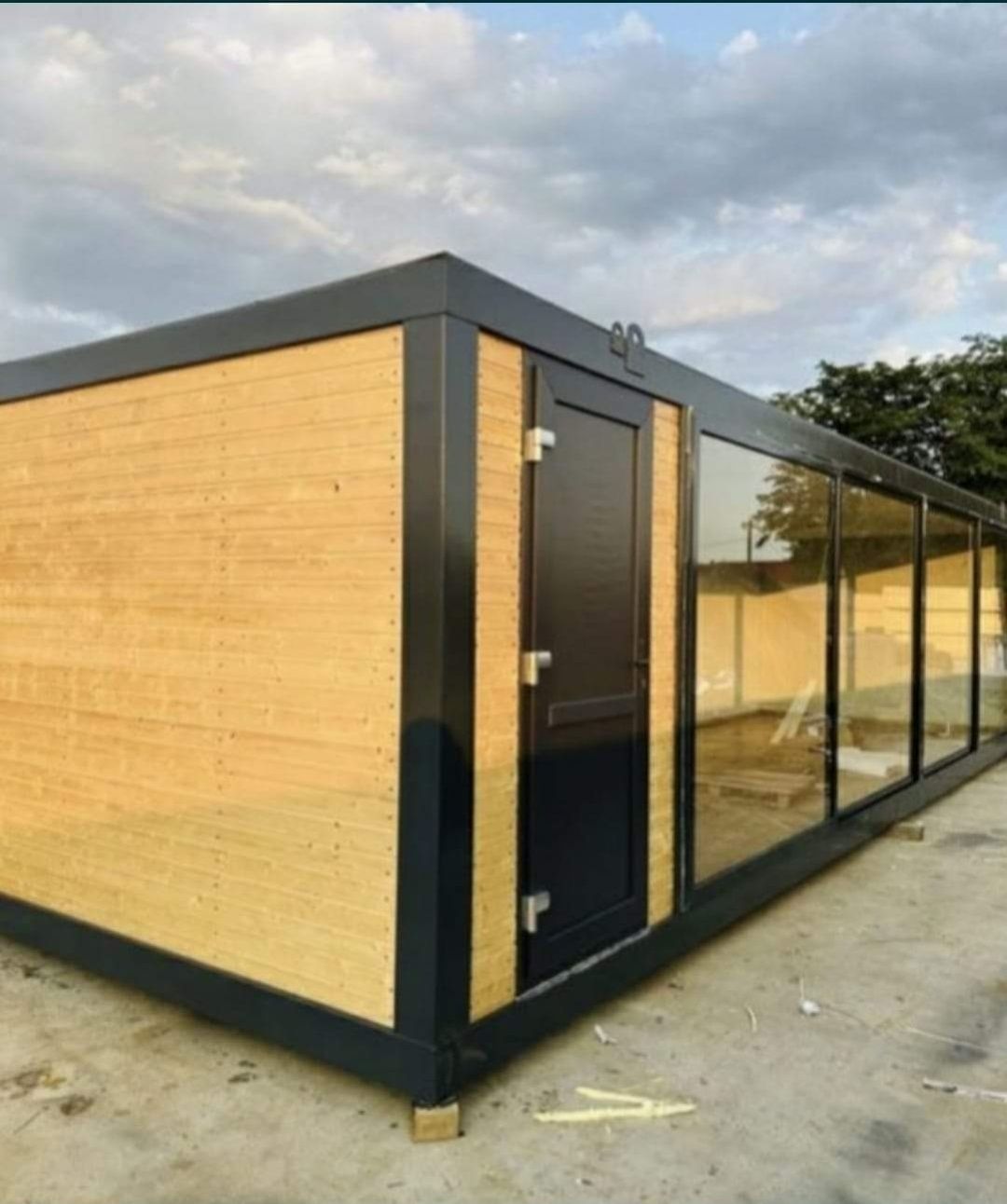 Vand container modular cu terasa
