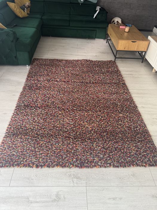 Covor modern din lână naturală