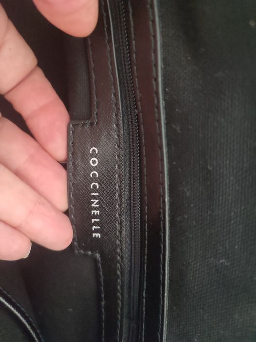 Coccinelle оригинална чанта естествена кожа