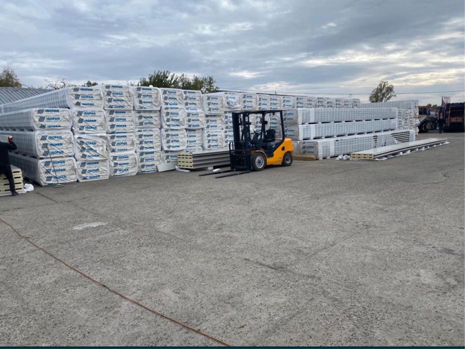 STOC ! Panouri Sandwich Acoperis 40 mm Livrare Rapida (termoizolante)