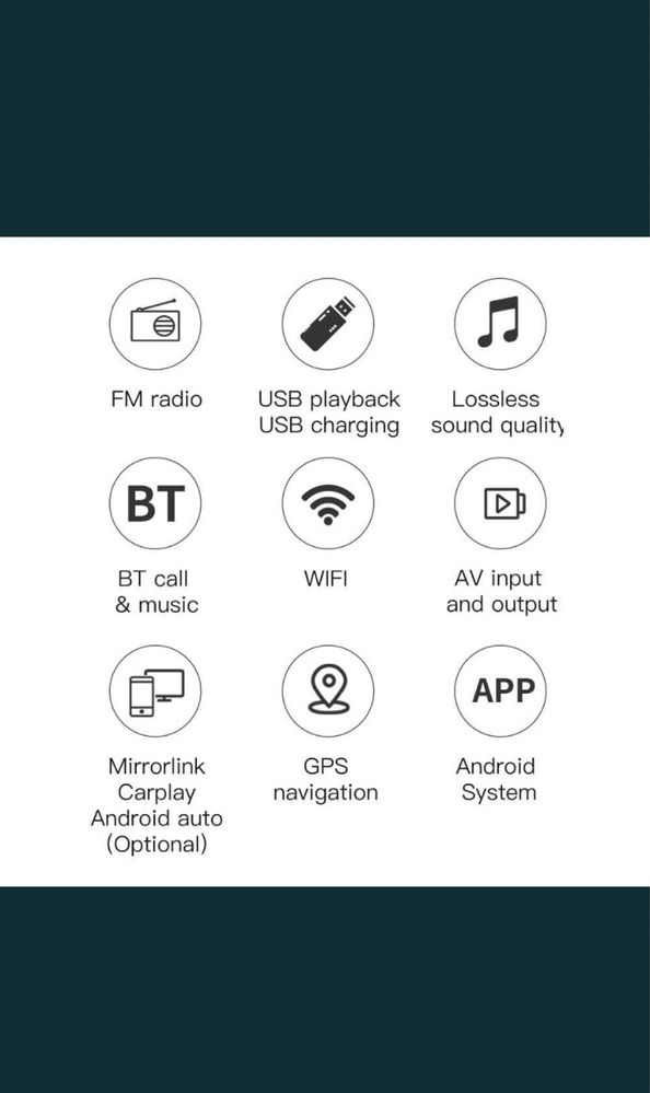 Navigatie Android 2GB Car Player, Sigilata, Compatibila VW SEAT SKODA.