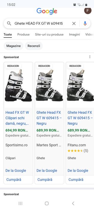 Clapari schi Ghete HEAD FX GT