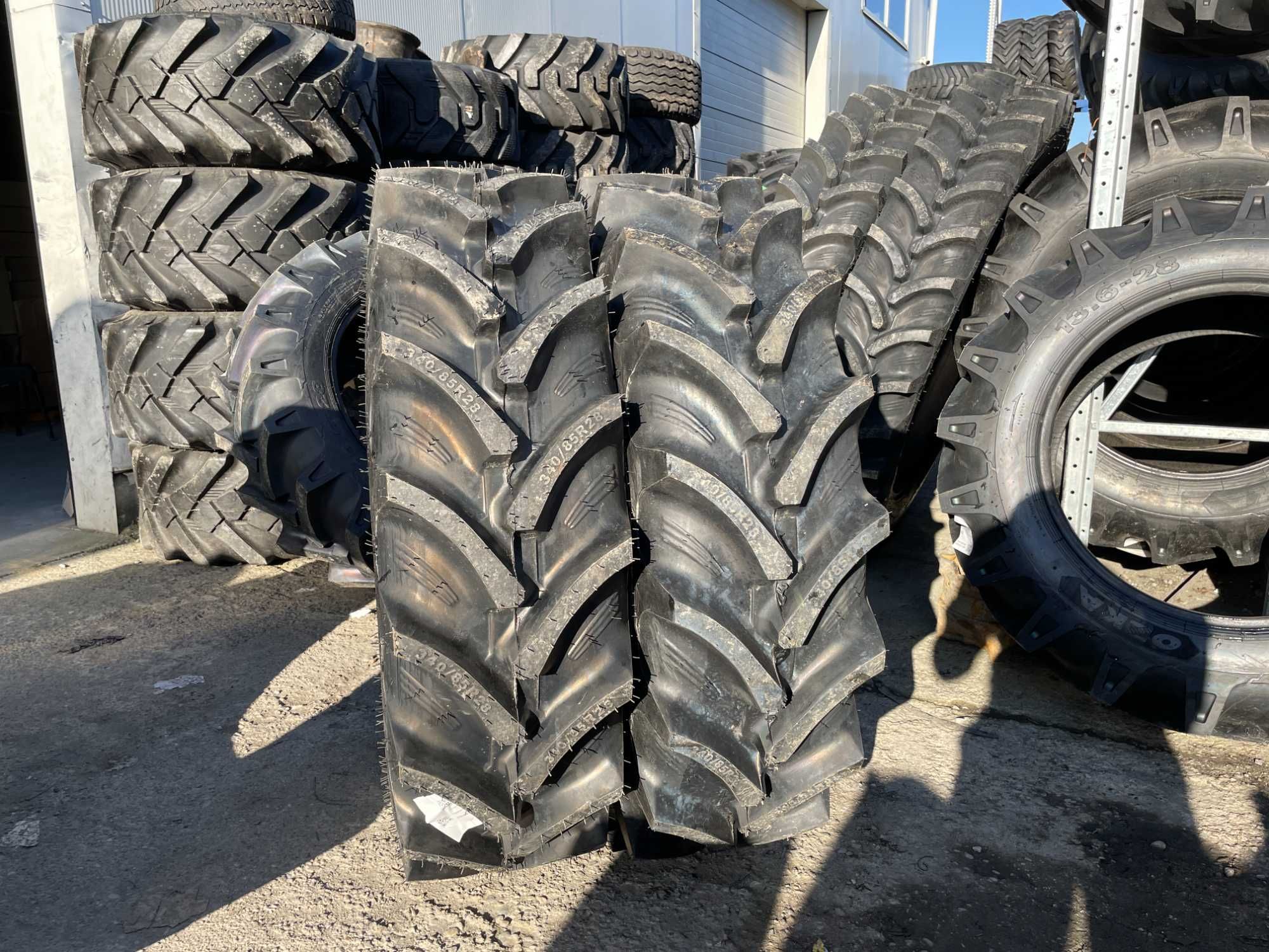 340/85R28 cauciucuri noi radiale pentru tractor fata