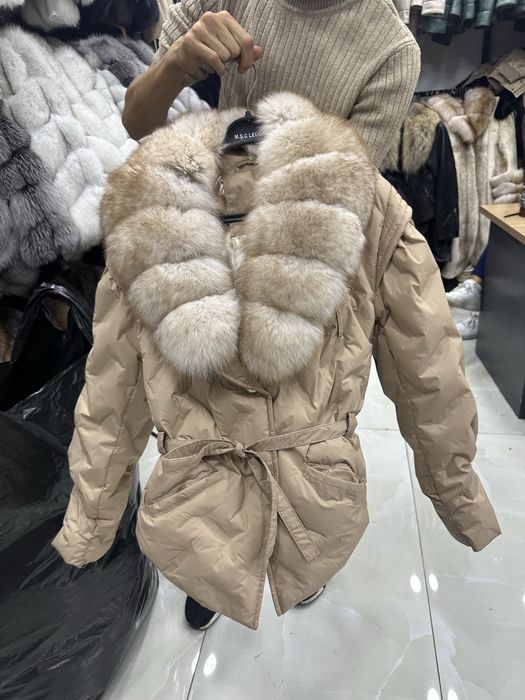 Geaca cu blana naturala