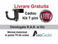 Carlig Remorcare Fiat Punto - Omologat RAR si EU - Montaj Autorizat