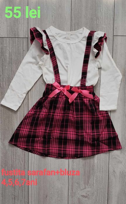 Rochite tip sarafan fete 6 si 7 ani