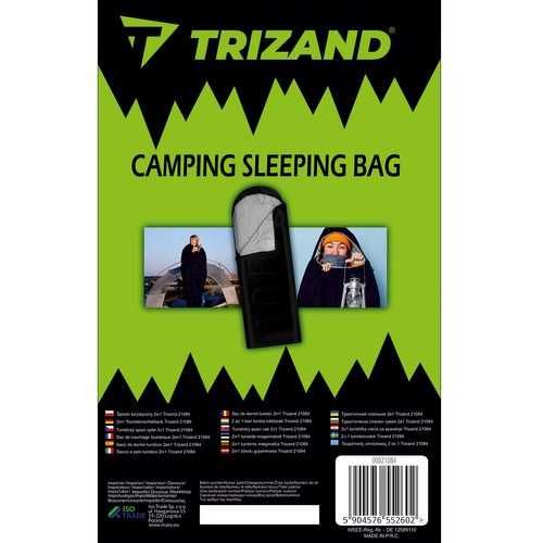 Спален чувал за къмпинг / Туристически спален чувал Trizand - 2 модела