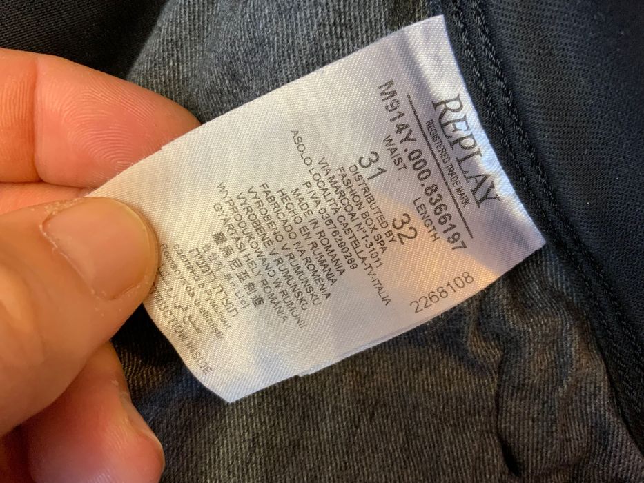 Replay-оригинални дънки 31-32 размер