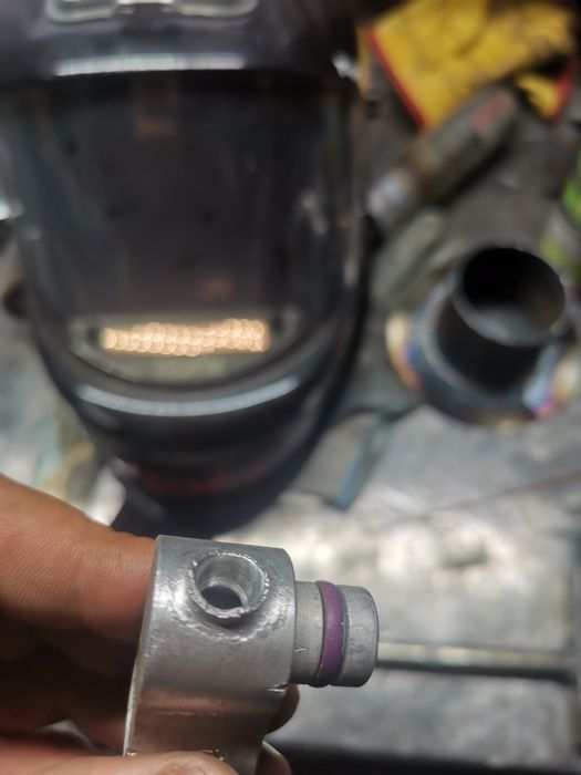 Sudura aluminiu/inox conducte aer condiționat