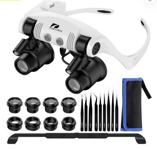 Ochelari cu lupa pentru reparatii telefoane