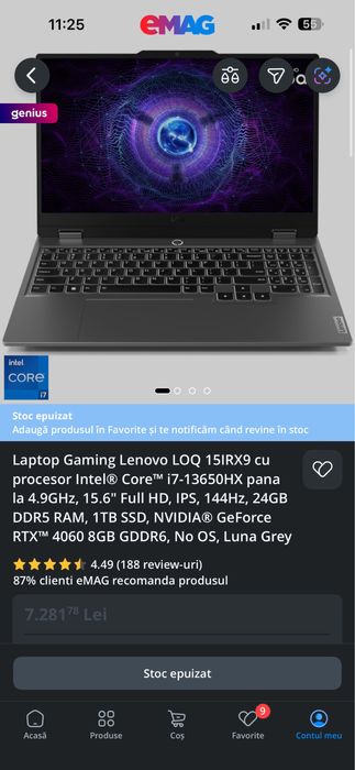 Laptop Gaming Lenovo LOQ