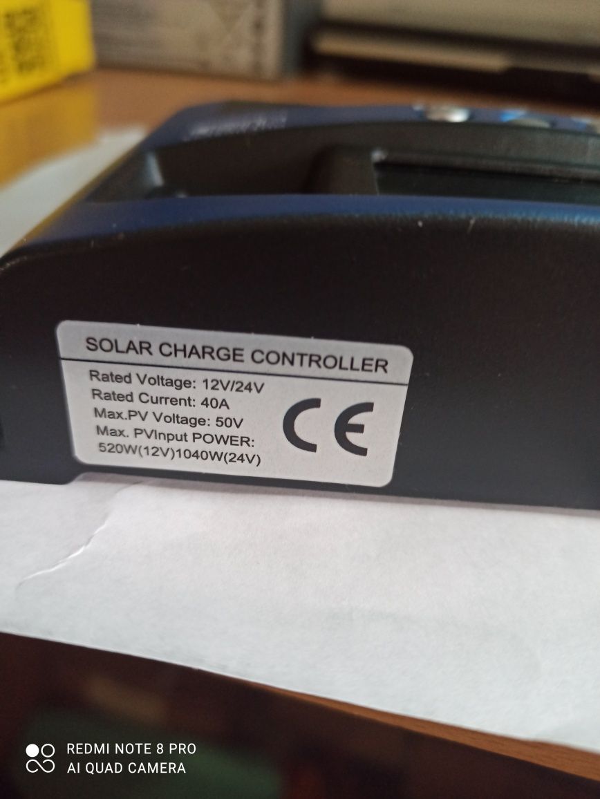 Controler solar.