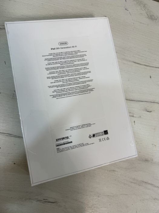 Ipad 9 256gb Wi-Fi , gray , sigilata !