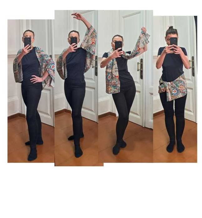 Накидка в национальном стиле баска шарф платок пояс НОВАЯ