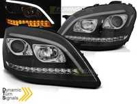 Фарове Мерцедес МЛ 164 2005- 2008 ЛЕД Нови Тунинг Mercedes ML W164 LED