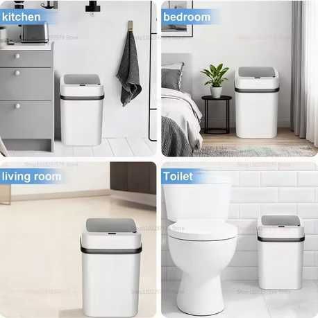 Умно кошче за боклук, капацитет 13 литра, сензор за движение