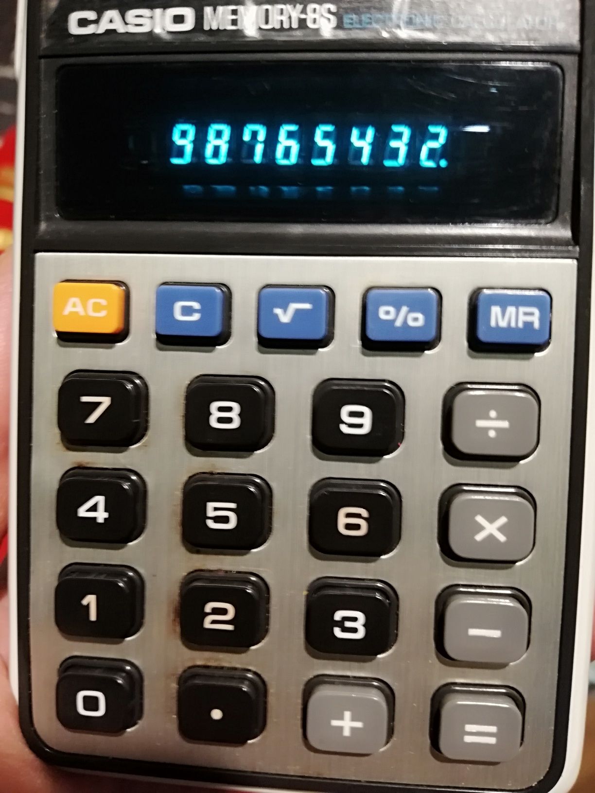 Calculator Casio Memory 8S