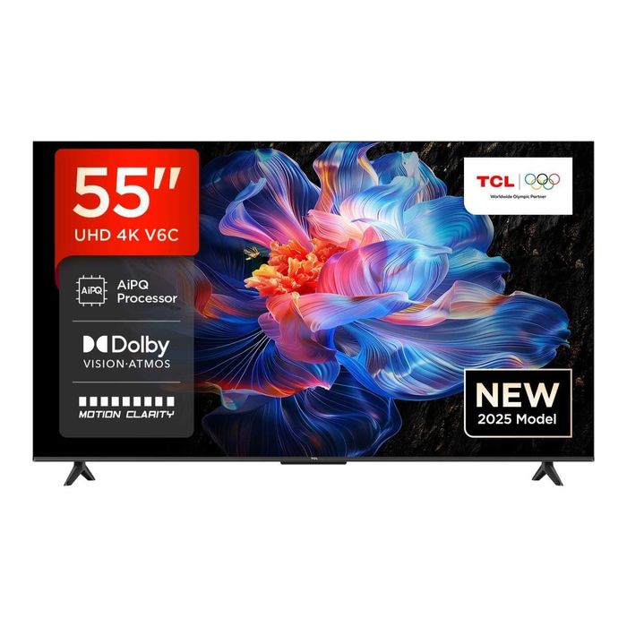 TCL 55/65/75/85* V6C – 55" UHD Smart TV с HDR и Dolby Audio