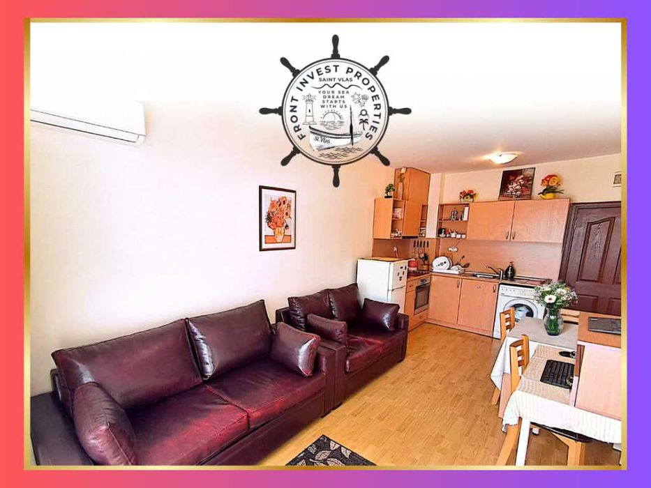 Двустаен апартамент в комплекс „Панорама Бей 1“, Свети Влас