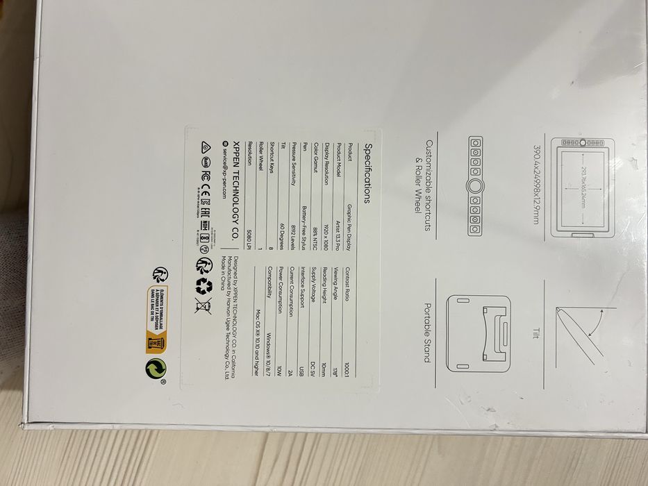 Tableta grafica Xp-Pen 13.3 pro