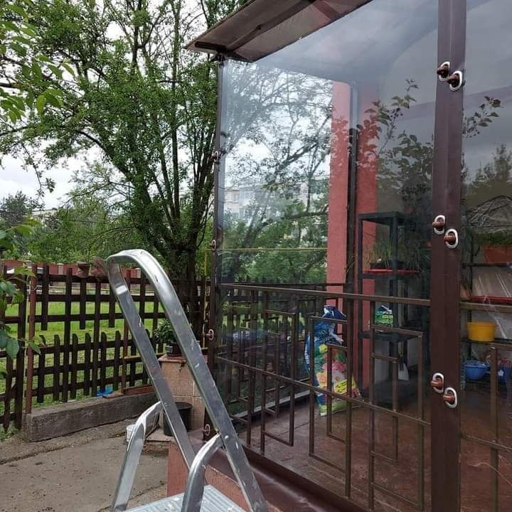 Folie terasa/ terase și foisoare, Cristal premium transparenta