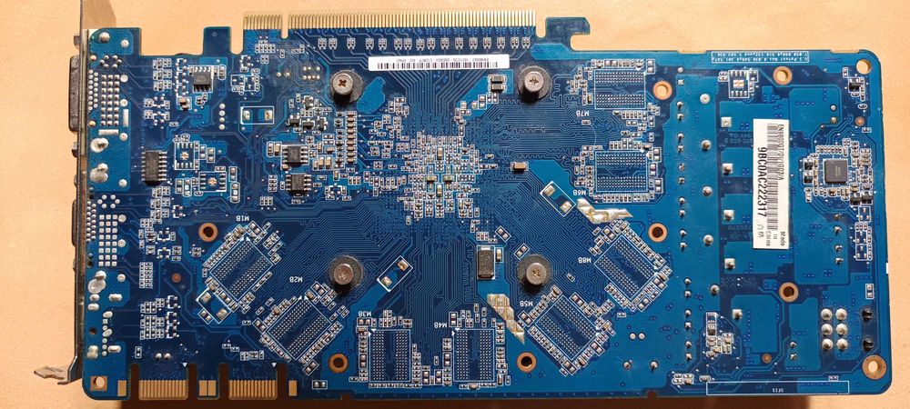Placa video gaming vintage Asus Nvidia GT 9800 1G DDR5 256 bit