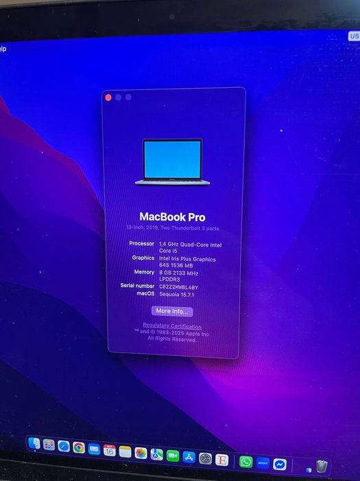 MacBook Pro 13-inch (2019)