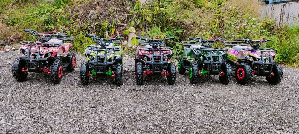 Atv Quad adus din Germania pentru copii pe benzina 50cc suspensie