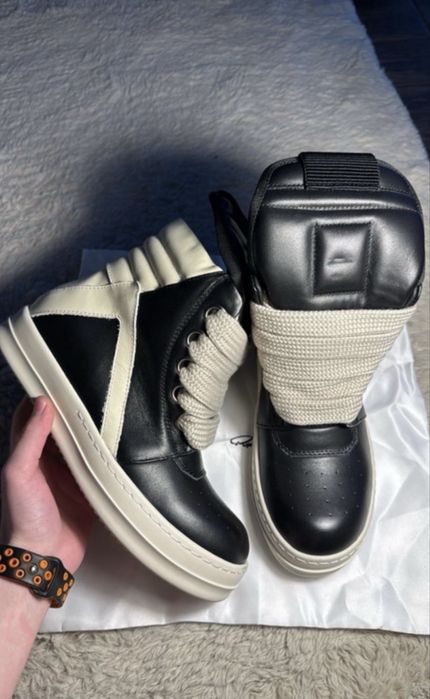 Rick Owens Geobasket Jumbo Laces
