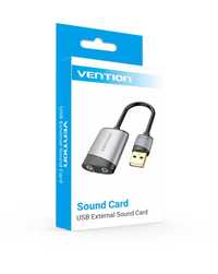Placa de sunet Vention, 1 intrarea mic, 1 iesire boxe/casti  USB 2.0
