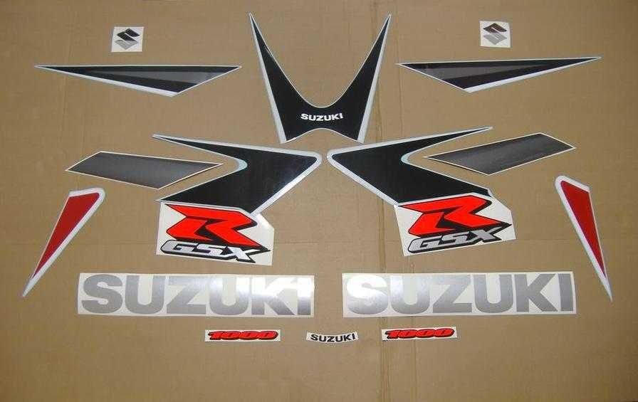 Стикери Сузуки 1000 GSXR 2005г-2006г Suzuki GSX-R лепенки к5 к6 k5 k6