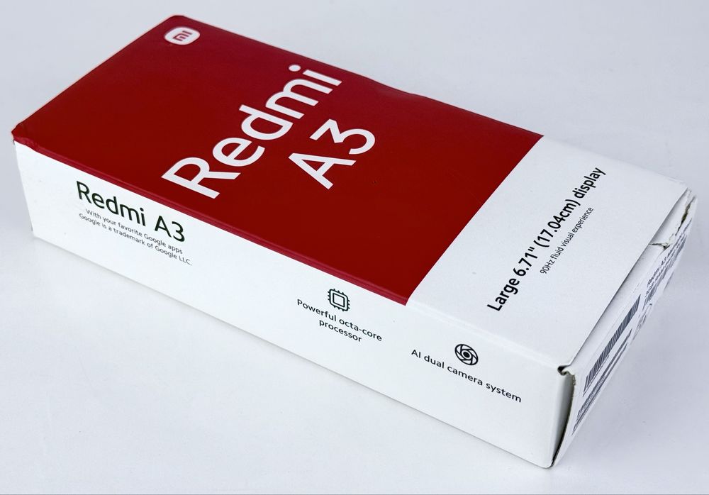 НОВ! Xiaomi Redmi A3 64GB 3GB RAM Black 2г. Гараниця!