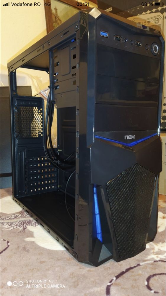 Carcasă PC Gaming Nox PAX - NXPAX - minitower ATX