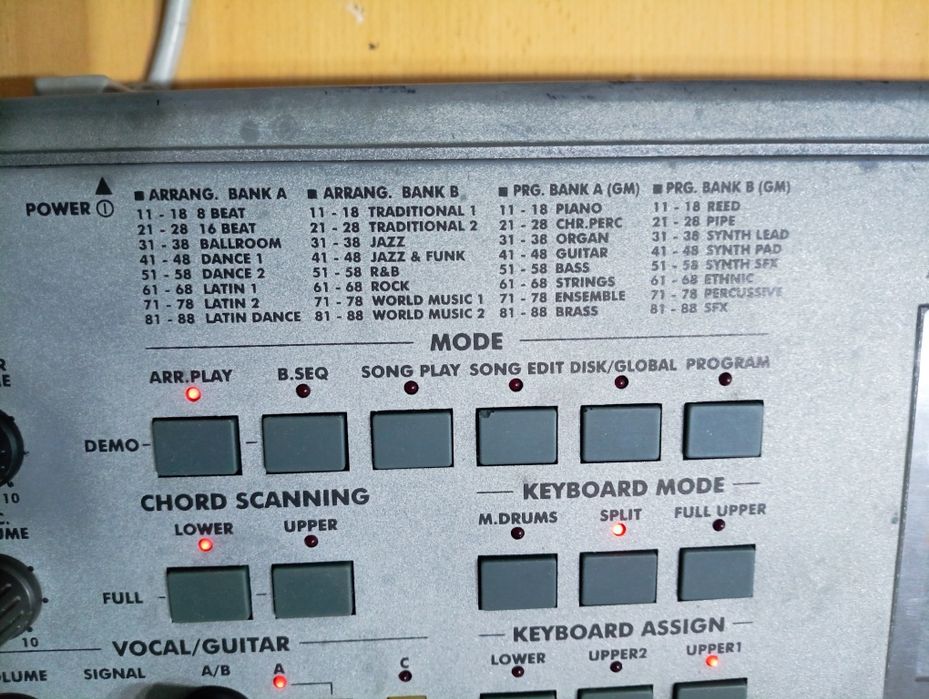 Modul midi tonuri și ritmuri Korg