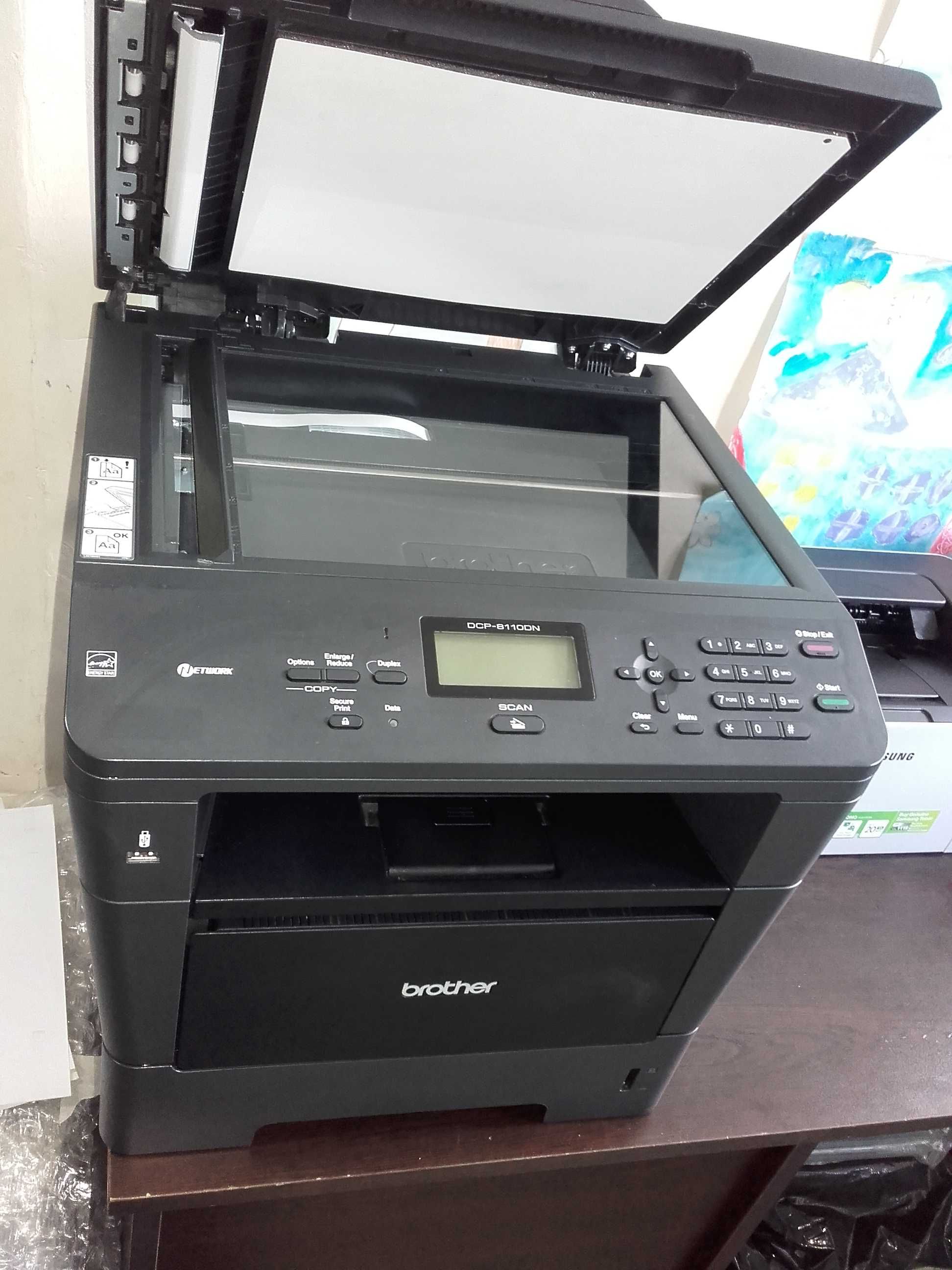 Отличен!!! Лазерен принтер, скенер и копир Brother - DCP 8110 DN