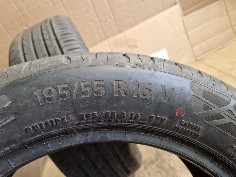 2 Continental R16 195/55
летни гуми DOT1722
