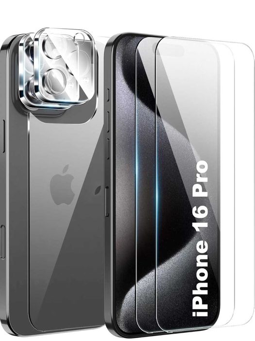 Folie sticla securizata pt. Iphone 16 , 16 Plus , 16 Pro , 16 Pro Max