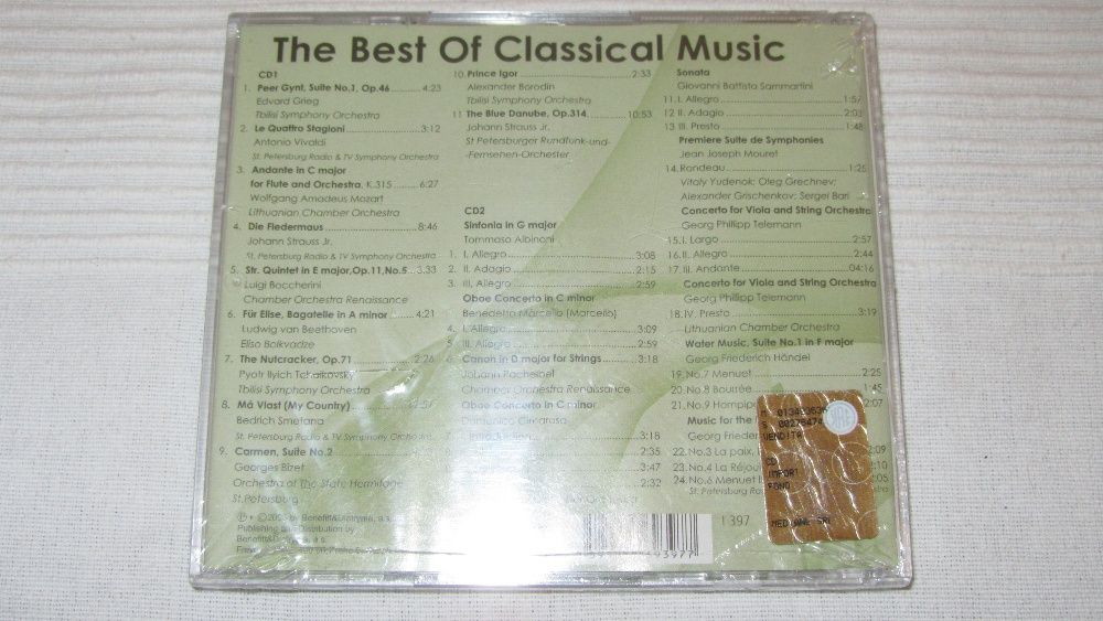 Set 2 CD originale sigilate The best Of Classical Music