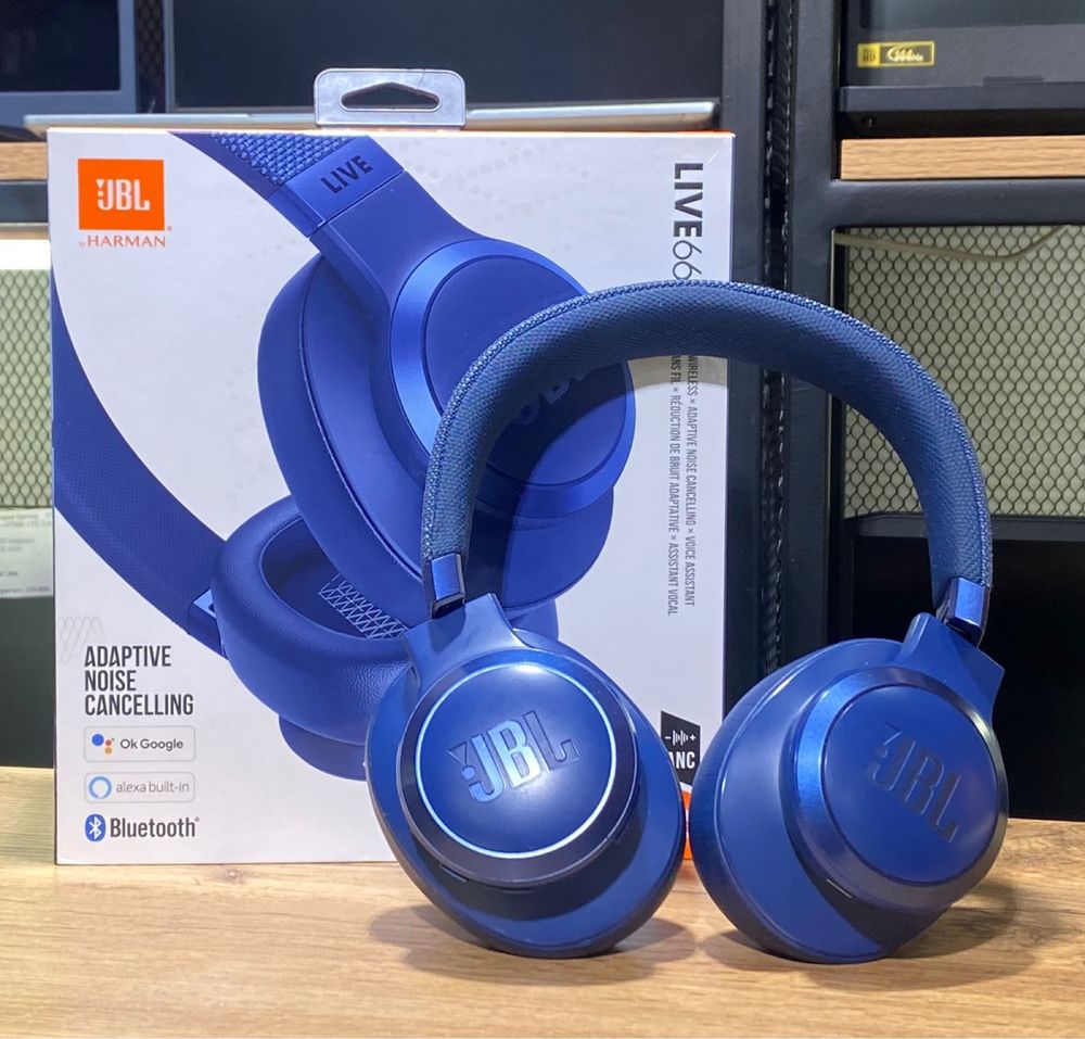 Беспроводные Наушники JBL Live660NC, Синий, 9059/А10