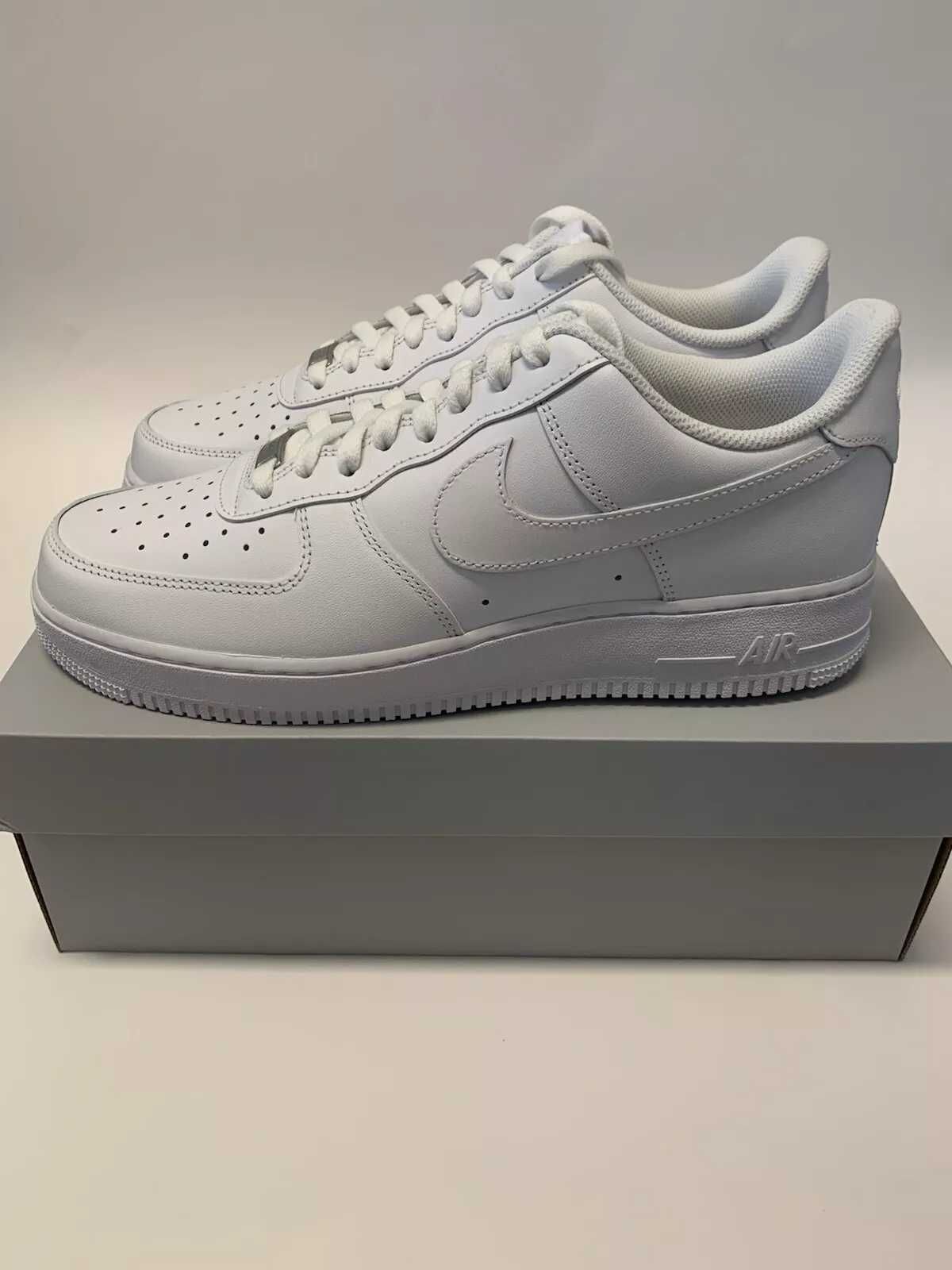 Adidasi Air Force 1 Triple WHITE Low '07