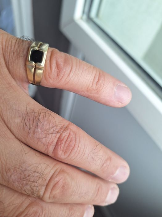 Inel barbatesc 14k
