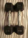 Set Gantere Hexagonale 2 x 2.5kg (5kg)