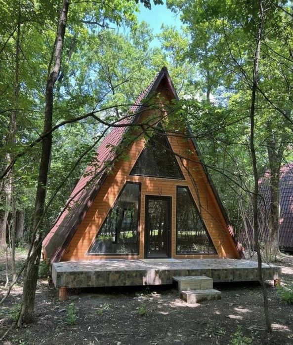 Cabane din lemn tip A