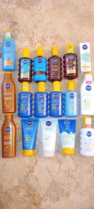 Creme nivea cu protecție solară