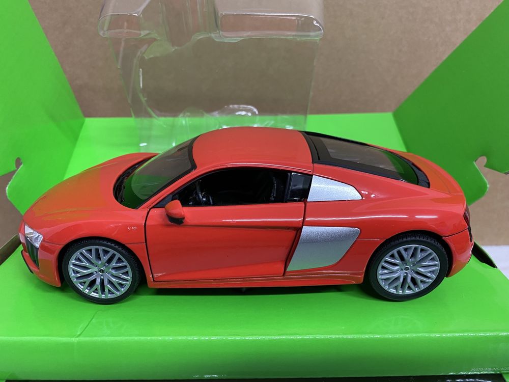 Welly AUDI R8 V10 an 2016 machetă auto metalică scara 1:24